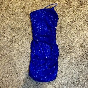 Lucy in the Sky side strap dress